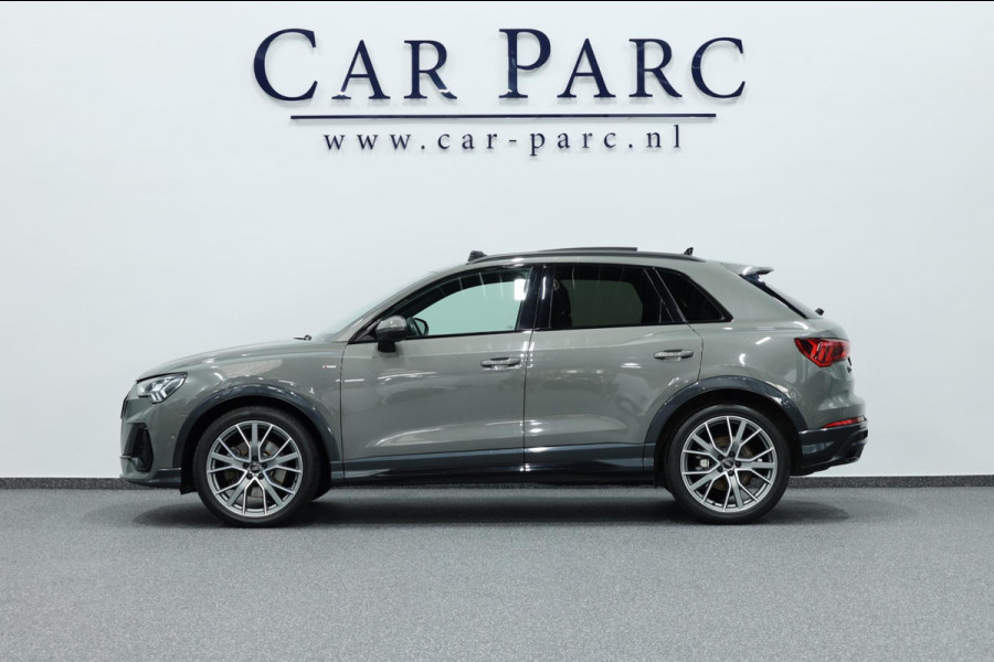 Audi Q3 45 TFSI quattro S edition S-LINE/LED/SFEER/VIRTUAL/PANO/LEER+S.VERWARMING/20" LMV/CAM/ACC/ECC/12 MND GARANTIE!