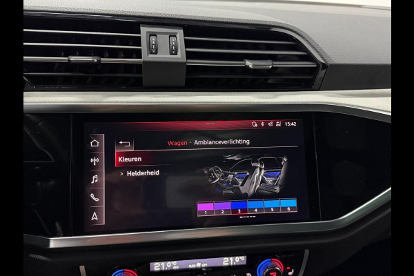 Audi Q3 45 TFSI quattro S edition S-LINE/LED/SFEER/VIRTUAL/PANO/LEER+S.VERWARMING/20" LMV/CAM/ACC/ECC/12 MND GARANTIE!