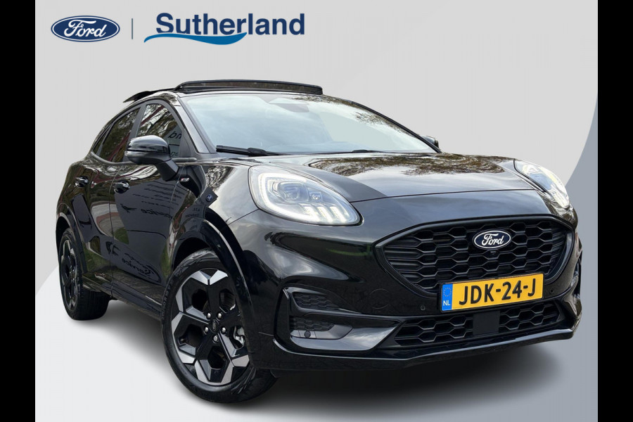 Ford Puma 1.0 EcoBoost Hybrid ST-Line X 155pk Automaat | Panoramadak | Afneembare trekhaak | Winter Pack | Adaptive cruise control | 360 graden camera | Bang&Olufsen | Elektrsiche achterklep | Matrix LED