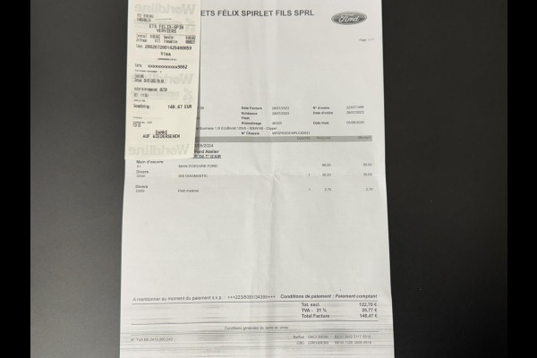 Ford FOCUS Wagon 1.0 EcoBoost Automaat Titanium Business Active Adaptive cruise Climate control Winterpack Pano B&O Apple/ Android