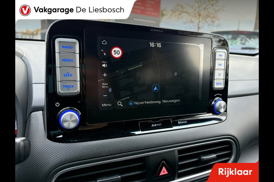 Hyundai Kona EV Fashion 64 kWh/navi/trekhaak/krell audio/camera/stoel stuur verw.