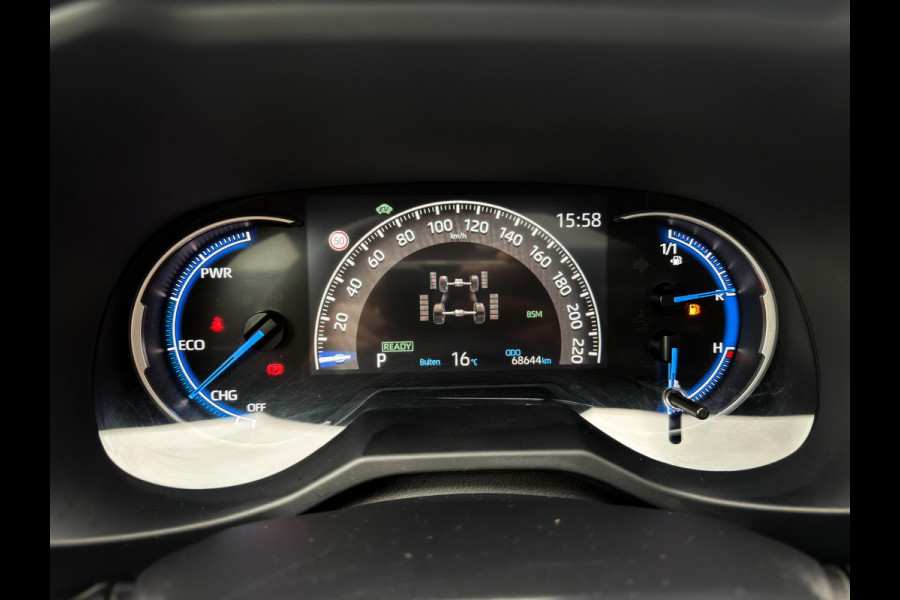 Toyota RAV4 2.5 Hybrid AWD Black Edition 1650kg trekgewicht!|Panorama|360 camera|JBL
