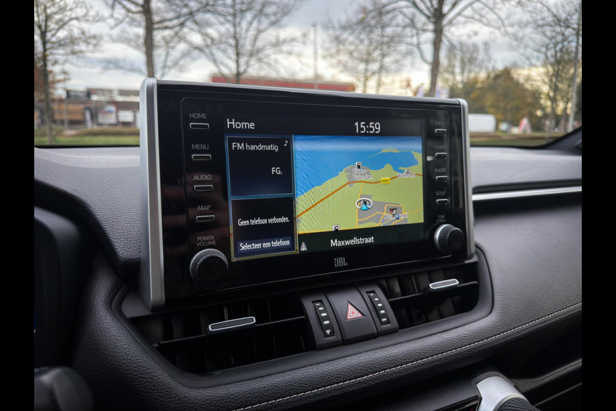 Toyota RAV4 2.5 Hybrid AWD Black Edition 1650kg trekgewicht!|Panorama|360 camera|JBL