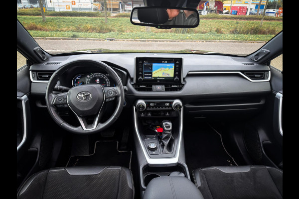 Toyota RAV4 2.5 Hybrid AWD Black Edition 1650kg trekgewicht!|Panorama|360 camera|JBL