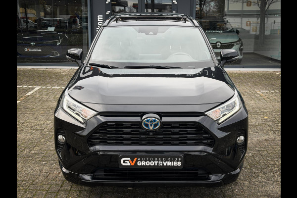 Toyota RAV4 2.5 Hybrid AWD Black Edition 1650kg trekgewicht!|Panorama|360 camera|JBL