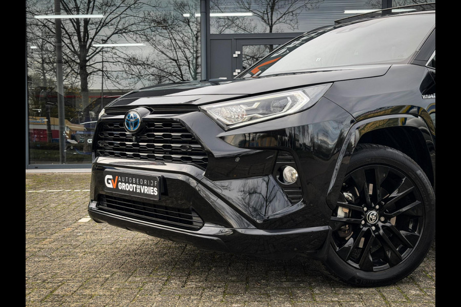 Toyota RAV4 2.5 Hybrid AWD Black Edition 1650kg trekgewicht!|Panorama|360 camera|JBL