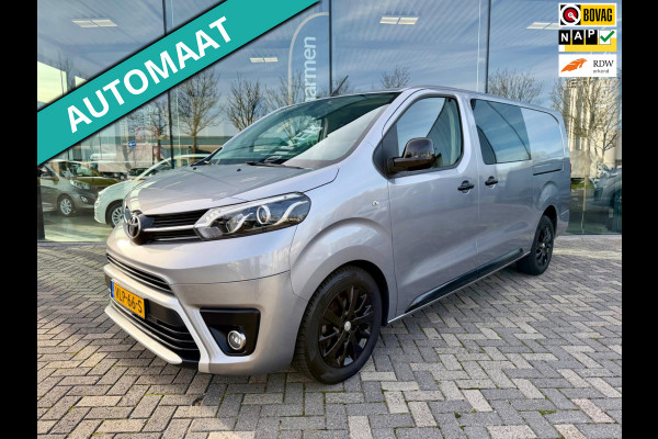 Toyota ProAce Worker 2.0 D-4D automaat Black Line DC Dubbele Cabine, NAP, CarPlay