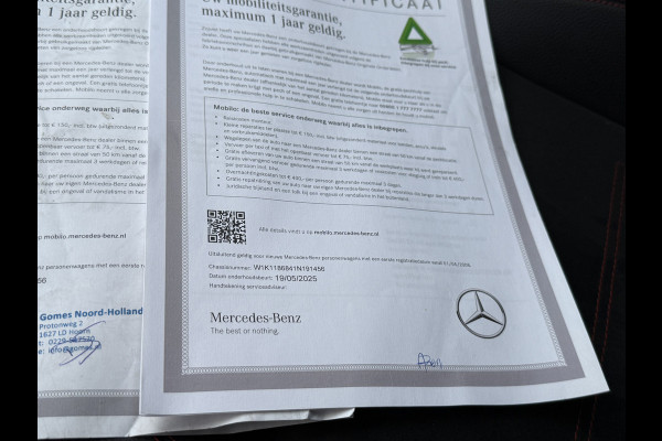 Mercedes-Benz CLA-Klasse Shooting Brake 180 Business Solution AMG Automaat | Sfeerverlichting | Camera | Trekhaak | Full LED | Stoelverwarming | Navi