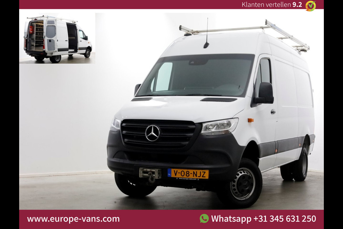 Mercedes-Benz Sprinter 519 3.0 CDI V6 L2H2 4X4 ZG3 Airco/Camera/Trekhaak 3500kg/Inrichting 12-2019