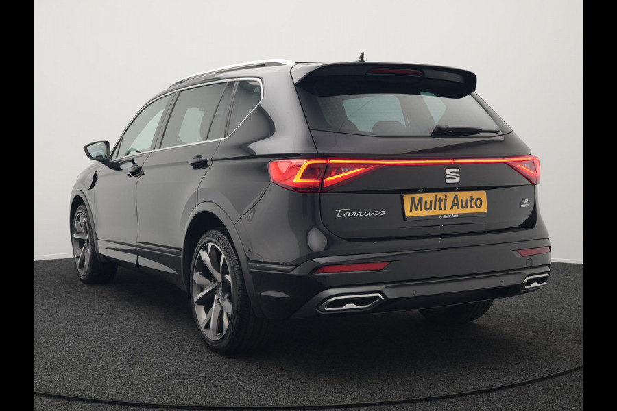 Seat Tarraco 1.4 TSI e-Hybrid FR Plug In Hybrid 245pk Dealer O.H PHEV | Panodak | Adaptive Cruise | 360 Camera | Lederen Sportstoelen Memory & Verwarmd | Apple Carplay | Keyless | Stuur & Achterbank Verwarmd | Blis | Navigatie | Virtual | DAB |