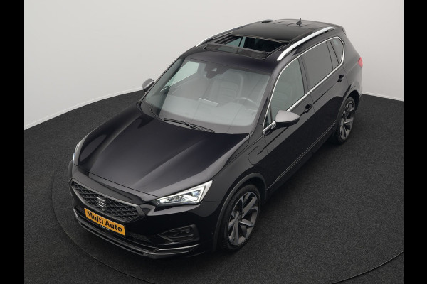 Seat Tarraco 1.4 TSI e-Hybrid FR Plug In Hybrid 245pk Dealer O.H PHEV | Panodak | Adaptive Cruise | 360 Camera | Lederen Sportstoelen Memory & Verwarmd | Apple Carplay | Keyless | Stuur & Achterbank Verwarmd | Blis | Navigatie | Virtual | DAB |