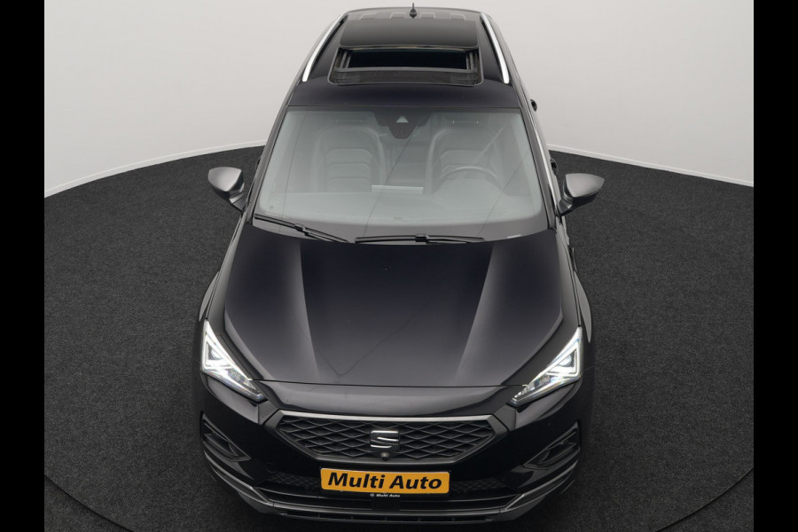 Seat Tarraco 1.4 TSI e-Hybrid FR Plug In Hybrid 245pk Dealer O.H PHEV | Panodak | Adaptive Cruise | 360 Camera | Lederen Sportstoelen Memory & Verwarmd | Apple Carplay | Keyless | Stuur & Achterbank Verwarmd | Blis | Navigatie | Virtual | DAB |