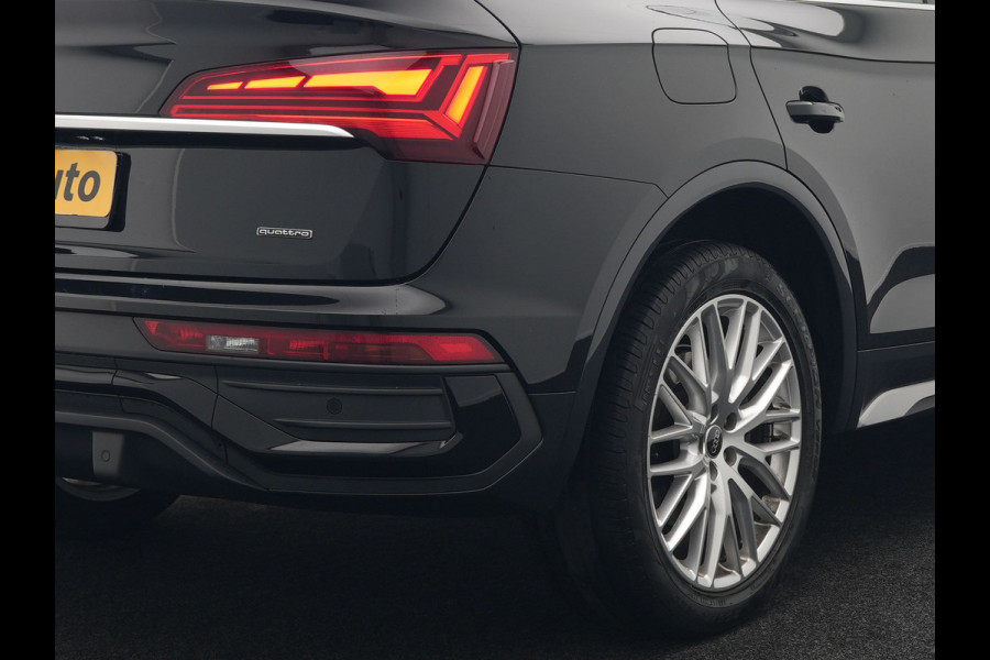 Audi Q5 Sportback 50 TFSI e S edition Plug In Hybrid 299pk Dealer O.H PHEV | Adaptive Cruise | Head Up | Bang & Olufsen | Alcantara Sportstoelen Memory | Keyless | 20"L.M | Camera | Sfeerverlichting |