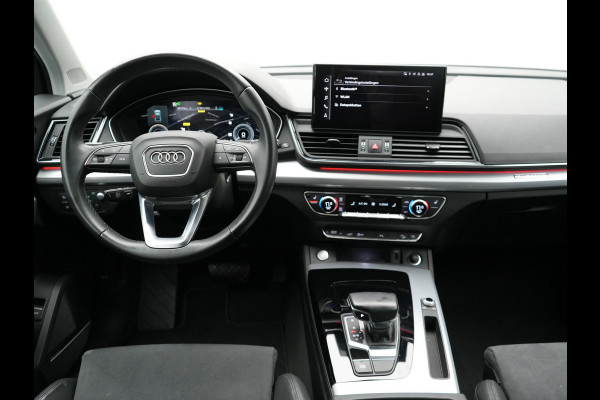 Audi Q5 Sportback 50 TFSI e S edition Plug In Hybrid 299pk Dealer O.H PHEV | Adaptive Cruise | Head Up | Bang & Olufsen | Alcantara Sportstoelen Memory | Keyless | 20"L.M | Camera | Sfeerverlichting |