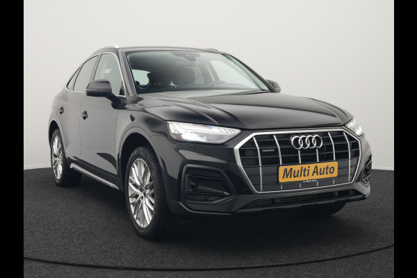 Audi Q5 Sportback 50 TFSI e S edition Plug In Hybrid 299pk Dealer O.H PHEV | Adaptive Cruise | Head Up | Bang & Olufsen | Alcantara Sportstoelen Memory | Keyless | 20"L.M | Camera | Sfeerverlichting |
