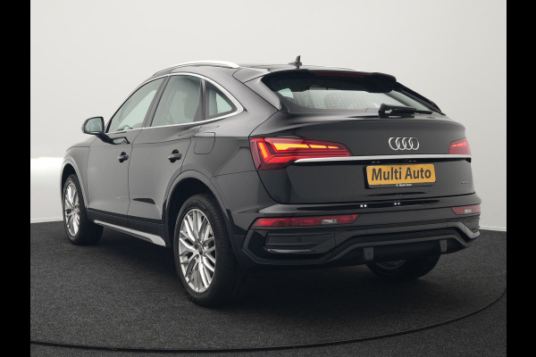 Audi Q5 Sportback 50 TFSI e S edition Plug In Hybrid 299pk Dealer O.H PHEV | Adaptive Cruise | Head Up | Bang & Olufsen | Alcantara Sportstoelen Memory | Keyless | 20"L.M | Camera | Sfeerverlichting |