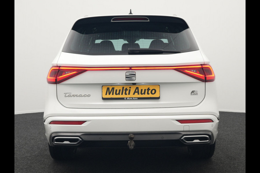 Seat Tarraco 1.4 TSI e-Hybrid FR Plug in Hybrid 245pk PHEV | Trekhaak af Fabriek | Adaptive Cruise | 360 Camera | Half Lederen Sportstoelen Memory | Carplay | Keyless |