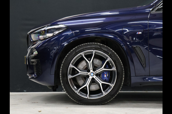 BMW X5 xDrive45e M Sport High Executive [SCHUIFKANTELDAK, HARMAN/KARDON, APPLE CARPLAY, ANDROID, MEMORY SEATS, STOELMASSAGE, 360 CAMERA, STUURVERWARMING, HEAD-UP, ADAPTIVE CRUISE, STOELVENTILATIE, STOELVERWARMING, NIEUWSTAAT]