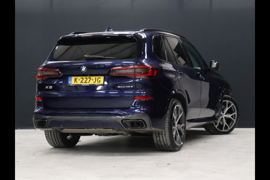 BMW X5 xDrive45e M Sport High Executive [SCHUIFKANTELDAK, HARMAN/KARDON, APPLE CARPLAY, ANDROID, MEMORY SEATS, STOELMASSAGE, 360 CAMERA, STUURVERWARMING, HEAD-UP, ADAPTIVE CRUISE, STOELVENTILATIE, STOELVERWARMING, NIEUWSTAAT]