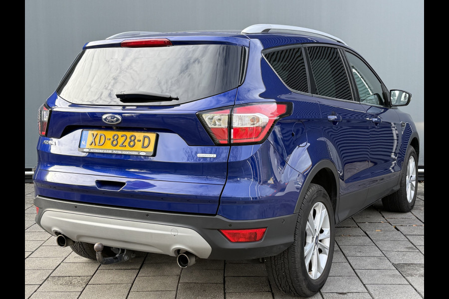 Ford Kuga BWJ 2018 | 1.5T 150PK Titanium | TREKHAAK | CLIMA | NAVI | STOEL VERW | CARPLAY | STUURWIEL VERW | PRIVACY GLASS |