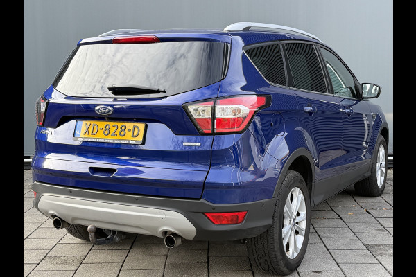 Ford Kuga BWJ 2018 | 1.5T 150PK Titanium | TREKHAAK | CLIMA | NAVI | STOEL VERW | CARPLAY | STUURWIEL VERW | PRIVACY GLASS |