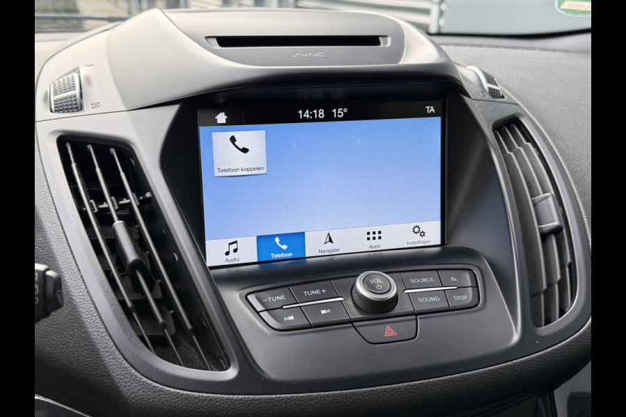 Ford Kuga BWJ 2018 | 1.5T 150PK Titanium | TREKHAAK | CLIMA | NAVI | STOEL VERW | CARPLAY | STUURWIEL VERW | PRIVACY GLASS |