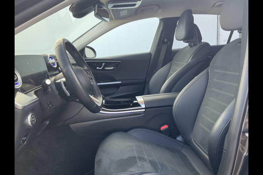Mercedes-Benz C-Klasse 220 D AMG Line Stoel.electr.Verw Sfeerverl, Hybride Nieuwstaat Grafietgrijs metalliclak