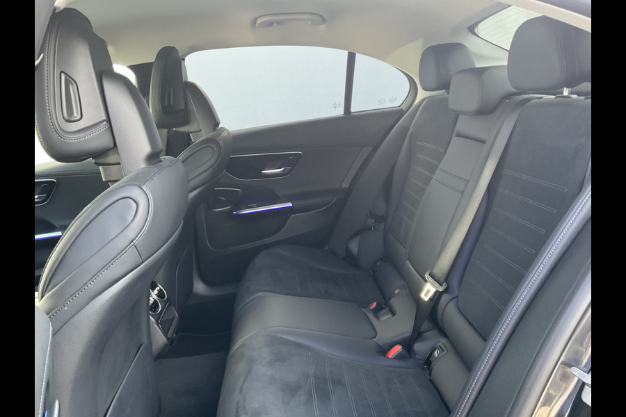 Mercedes-Benz C-Klasse 220 D AMG Line Stoel.electr.Verw Sfeerverl, Hybride Nieuwstaat Grafietgrijs metalliclak