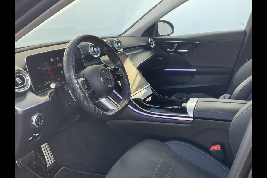 Mercedes-Benz C-Klasse 220 D AMG Line Stoel.electr.Verw Sfeerverl, Hybride Nieuwstaat Grafietgrijs metalliclak