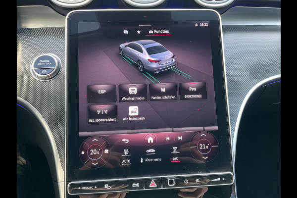 Mercedes-Benz C-Klasse 220 D AMG Line Stoel.electr.Verw Sfeerverl, Hybride Nieuwstaat Grafietgrijs metalliclak