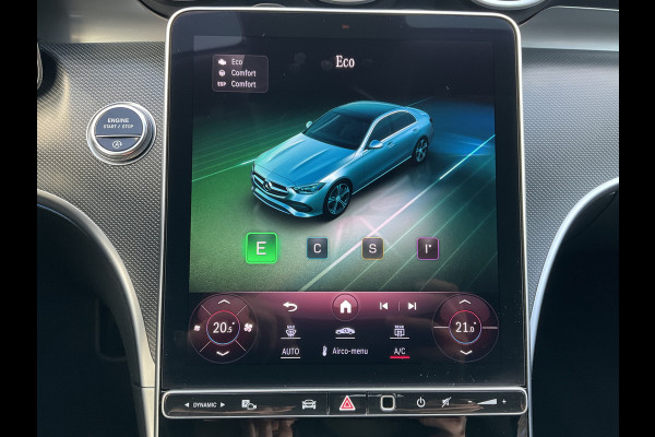 Mercedes-Benz C-Klasse 220 D AMG Line Stoel.electr.Verw Sfeerverl, Hybride Nieuwstaat Grafietgrijs metalliclak