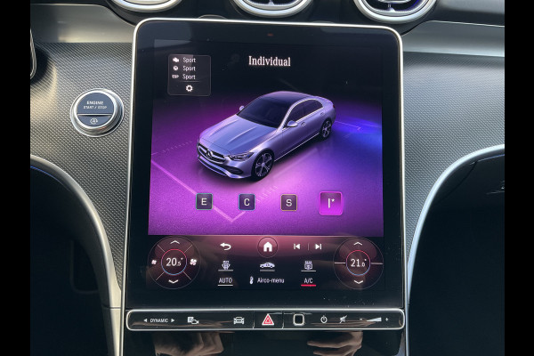 Mercedes-Benz C-Klasse 220 D AMG Line Stoel.electr.Verw Sfeerverl, Hybride Nieuwstaat Grafietgrijs metalliclak