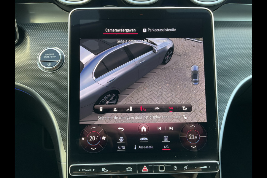 Mercedes-Benz C-Klasse 220 D AMG Line Stoel.electr.Verw Sfeerverl, Hybride Nieuwstaat Grafietgrijs metalliclak