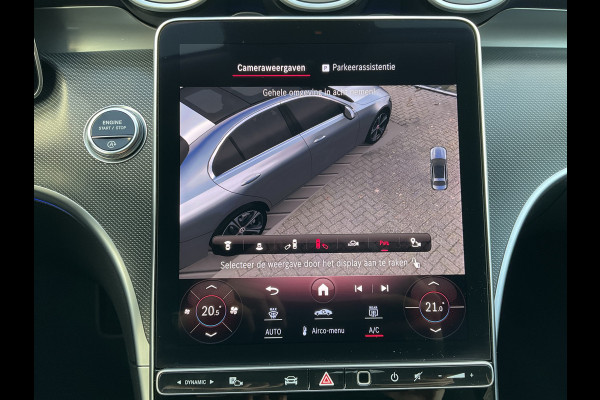 Mercedes-Benz C-Klasse 220 D AMG Line Stoel.electr.Verw Sfeerverl, Hybride Nieuwstaat Grafietgrijs metalliclak