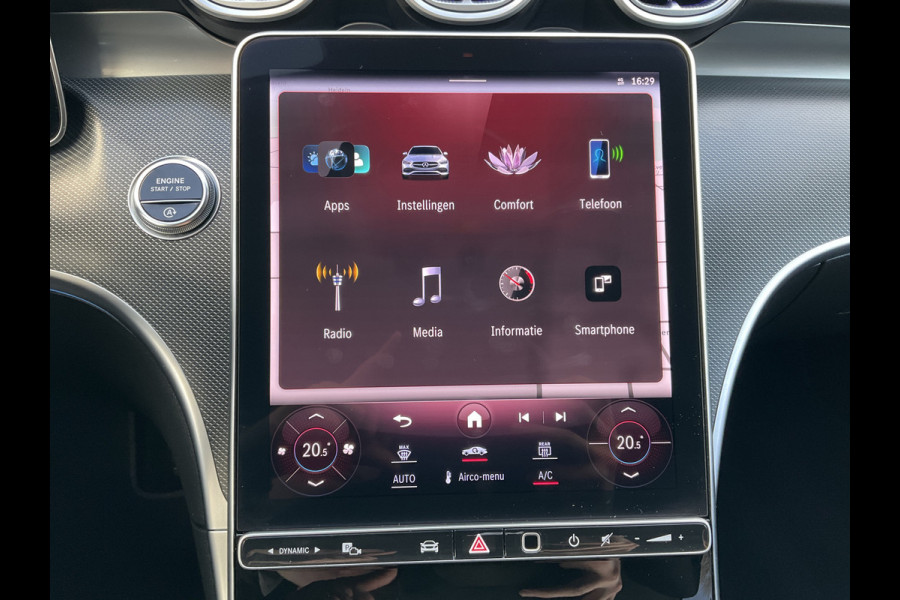 Mercedes-Benz C-Klasse 220 D AMG Line Stoel.electr.Verw Sfeerverl, Hybride Nieuwstaat Grafietgrijs metalliclak