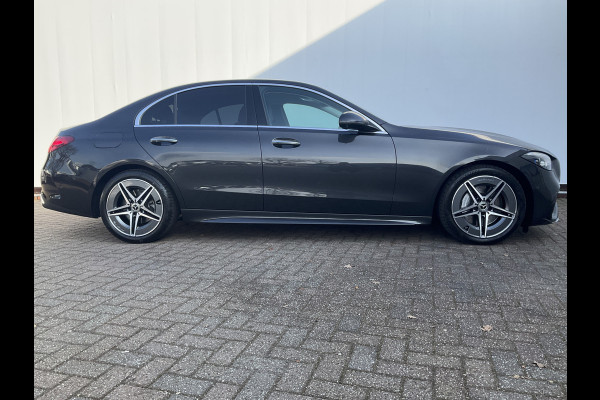 Mercedes-Benz C-Klasse 220 D AMG Line Stoel.electr.Verw Sfeerverl, Hybride Nieuwstaat Grafietgrijs metalliclak