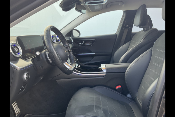 Mercedes-Benz C-Klasse 220 D AMG Line Stoel.electr.Verw Sfeerverl, Hybride Nieuwstaat Grafietgrijs metalliclak