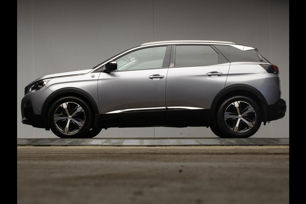 Peugeot 3008 1.6 e-THP Allure Sport (APPLE CARPLAY,NAVI,CRUISE,360 VIEW,CAMERA,SFEER VERLICHTING,SPORTSTOELEN,LM VELGEN)