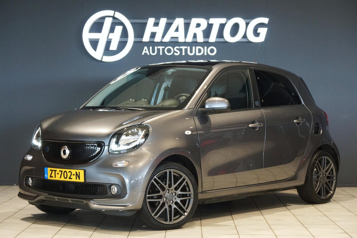 Smart Forfour EQ BRABUS Style 18 kWh + CAMERA / STOELVERWARING VOOR & ACHTER / PANO