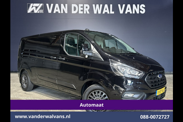 Ford Transit Custom 2.0 TDCI 130pk Automaat L2H1 Euro6 Airco | Apple Carplay | LED | Cruisecontrol Android Auto, Verwarmde voorruit, Parkeersensoren, Bijrijdersbank