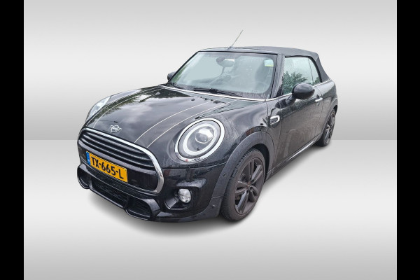 MINI Cabrio 1.5 Cooper / JCW Package / Leder / CarPlay / 18'' / Keyless / Navigatie / Stoelverwarming / Windscherm / Cruise Control
