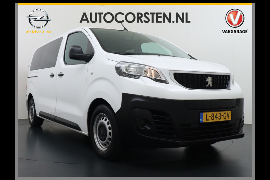 Opel Vivaro-e Peugeot EV 50kWh 9-Persoons Airco Navi* Apple Carplay Android Auto Cruise Control 3 Zitrijen Dab+ Schuifdeur Privacy Glas Achterdeuren 1e Eigenaar Origineel Nederlandse Auto