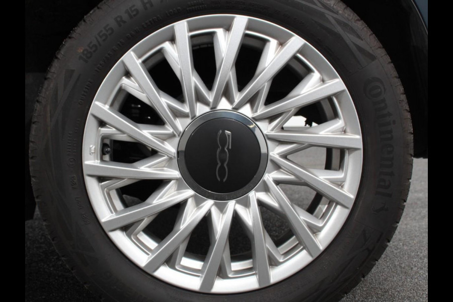 Fiat 500C 1.0 Hybrid Lounge Plus Navigatie Cruise Control Parkeer Sensoren Climate Control DAB Lichtmetalen Velgen