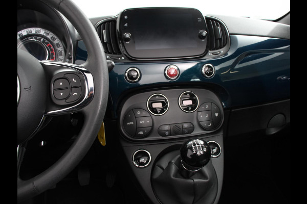 Fiat 500C 1.0 Hybrid Lounge Plus Navigatie Cruise Control Parkeer Sensoren Climate Control DAB Lichtmetalen Velgen