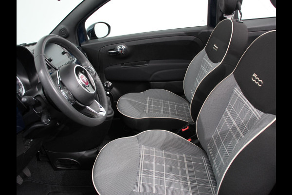 Fiat 500C 1.0 Hybrid Lounge Plus Navigatie Cruise Control Parkeer Sensoren Climate Control DAB Lichtmetalen Velgen