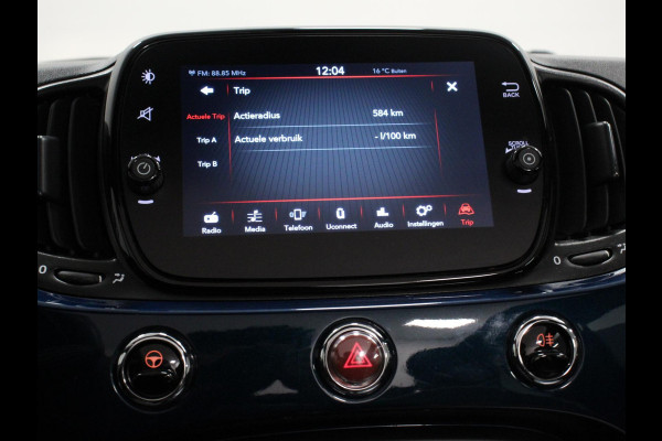 Fiat 500C 1.0 Hybrid Lounge Plus Navigatie Cruise Control Parkeer Sensoren Climate Control DAB Lichtmetalen Velgen