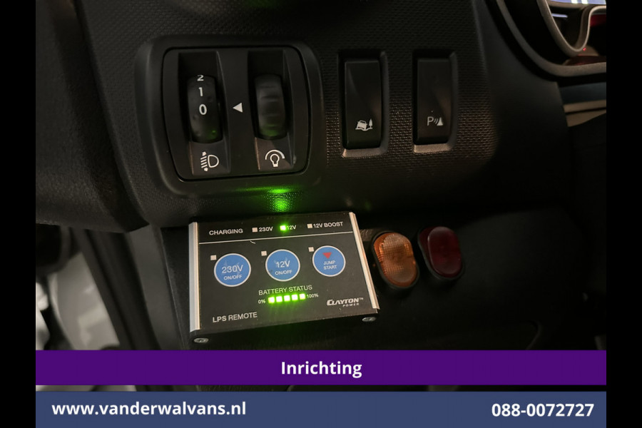 Renault Trafic 2.0 dCi 120pk L2H1 Inrichting Euro6 Airco | 2x zijdeur | Imperiaal | LED | Trekhaak | Cruisecontrol | Camera Parkeersensoren, Bijrijdersbank