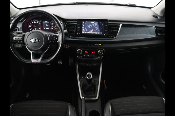 Kia Rio 1.0 TGDI GT-Line | Stoel & stuurverwarming | Carplay | Half leder | Keyless | Navigatie | Climate control | DAB | Camera | Cruise control