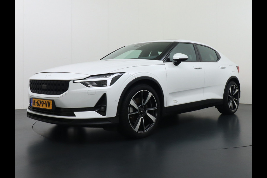Polestar 2 AUT. 408 pk Long Range Dual Motor Pano-Dak Harman&Kardon® Electr.Stoelen Verwarmd+Achterbank+Stuur Adaptive-Cruise Carplay Andro SOH 97,5% 78kWh Verkeersbord detectie Regen-Lichtsensor Virtual-Cockpit Home-Link Bots waarschuwing Autonoom-Rem Lane Assist Keyless Connected 1e Eigenaar Origineel Nederlandse Auto 1.500kg Trekvermogen 660Nm! € 61.000 nieuw!