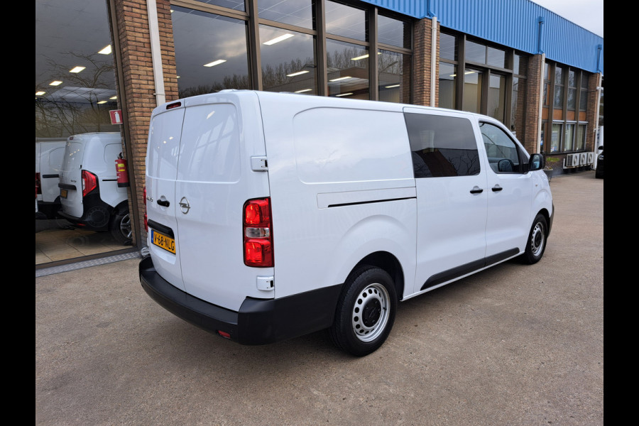 Opel Vivaro 2.0 CDTI 144Pk 5 persoon Dubbel Cabine Airco Navigatie Achteruitrijcamera DC